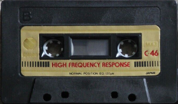 Compact Cassette Spectra MX3 46 Type I Normal Japan