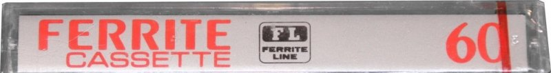 Compact Cassette Ferrite 60 Type I Normal Latin America