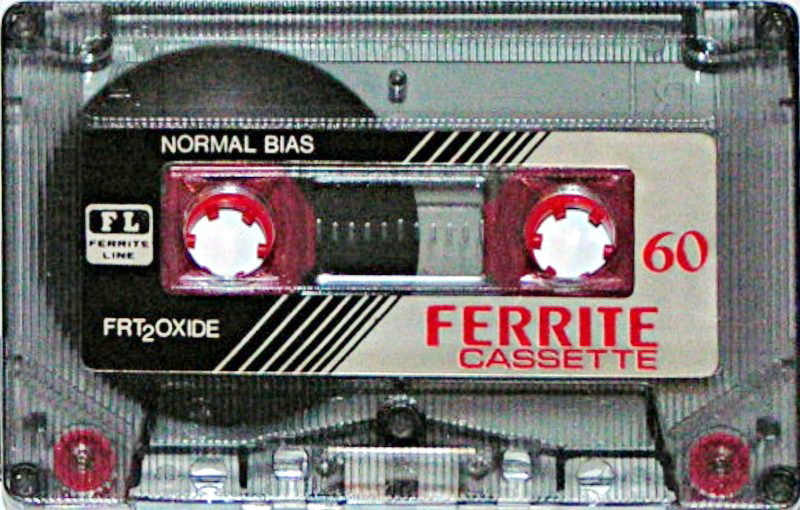 Compact Cassette Ferrite 60 Type I Normal Latin America