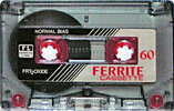 Compact Cassette Ferrite 60 Type I Normal Latin America