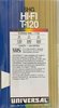 VHS, Video Home System Universal SHG 120 Type I Normal 1990 USA
