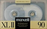 Compact Cassette Maxell XLII 90 Type II Chrome 1988 Japan