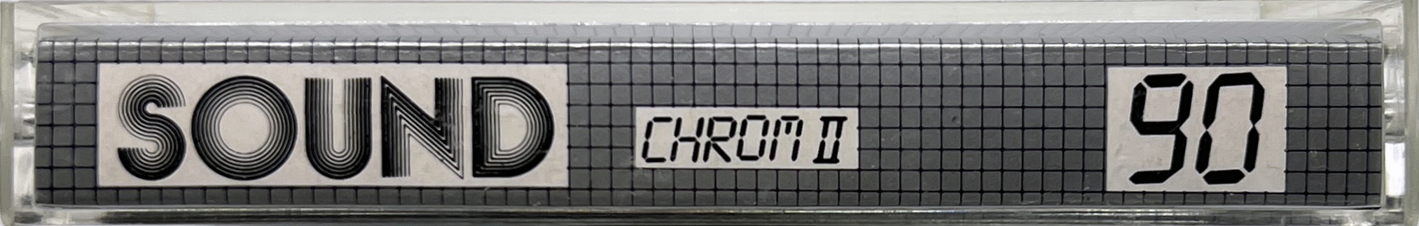 Compact Cassette Sound 90 Type II Chrome 1988 Europe