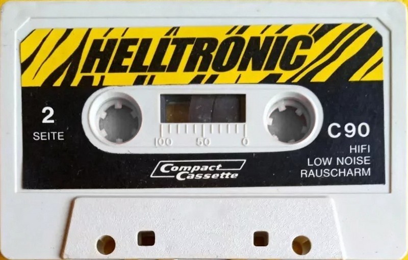 Compact Cassette Helltronic 60 Type I Normal 1976 Germany