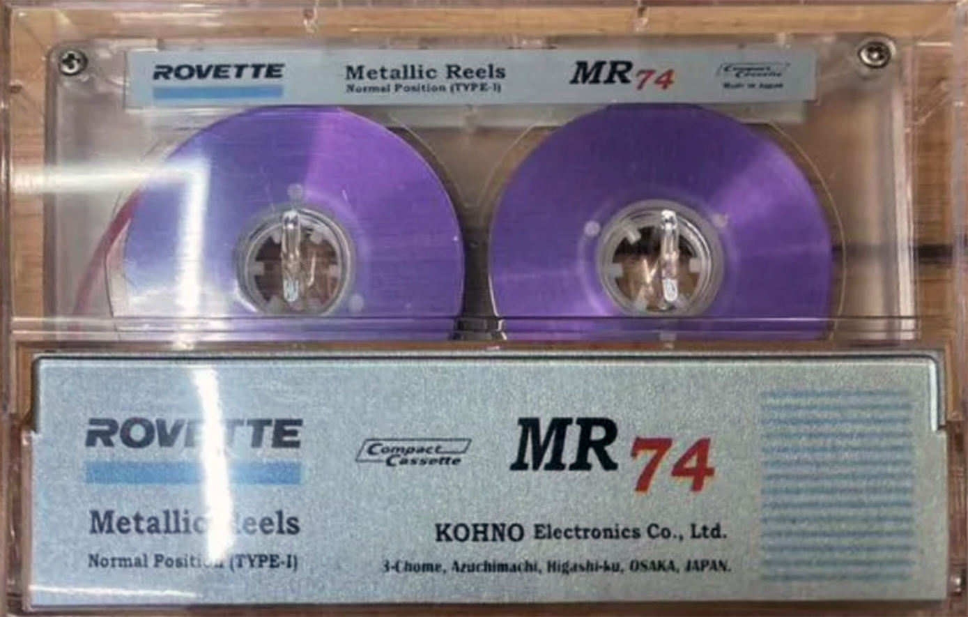 Compact Cassette Rovette MR 74 Type I Normal Japan