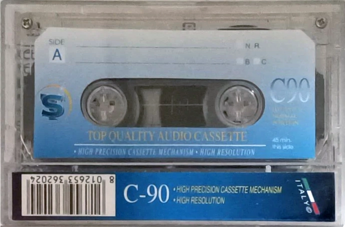 Compact Cassette ST 90 Type I Normal Italy