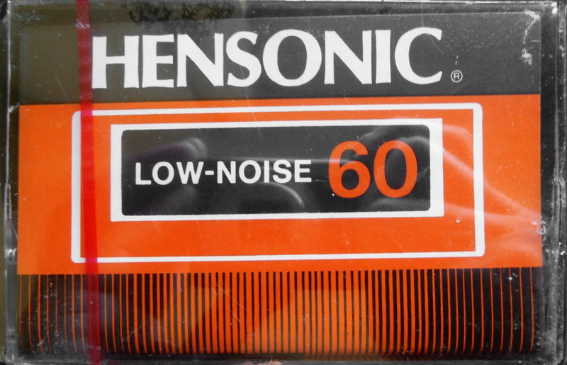 Compact Cassette Hensonic 60 Type I Normal Hong Kong