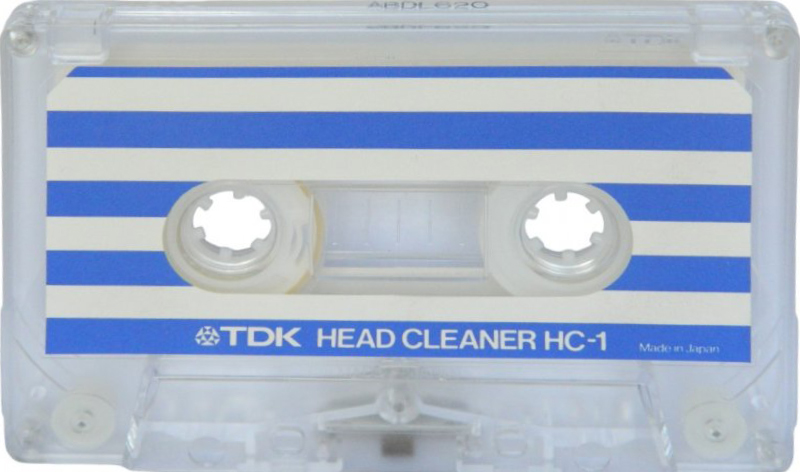 Compact Cassette TDK "HC-1" Cleaning Cassette 1982 Worldwide