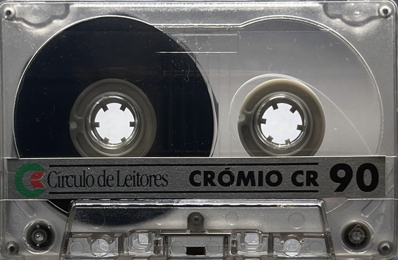 Compact Cassette Circulo de Leitores 60 "Cromio CR" Type II Chrome Portugal