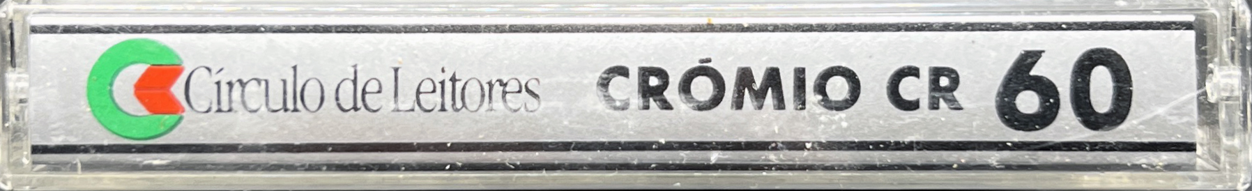 Compact Cassette Circulo de Leitores 60 "Cromio CR" Type II Chrome Portugal