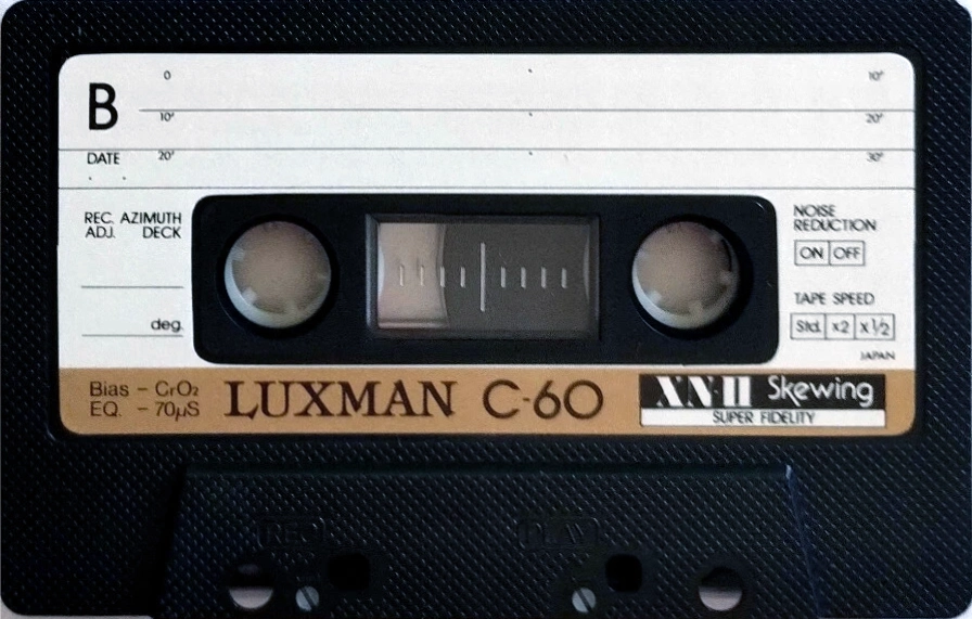 Compact Cassette Luxman XN-II 60 Type II Chrome 1983 Worldwide