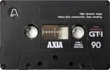 Compact Cassette AXIA GT-I 90 "For Car Audio" Type I Normal 1985 Japan