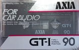 Compact Cassette AXIA GT-I 90 "For Car Audio" Type I Normal 1985 Japan