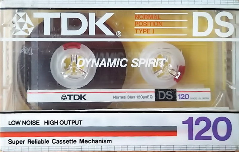 Compact Cassette TDK DS 120 Type I Normal 1984 Japan