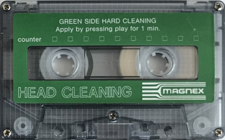 Compact Cassette Magnex Cleaning Cassette 1978 Europe