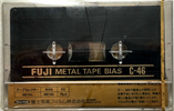 Compact Cassette Fuji SR 46 "Super Range" Type IV Metal 1977 Japan