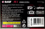 Compact Cassette BASF FE I Ferro Extra 90 Type I Normal 1997 Latin America