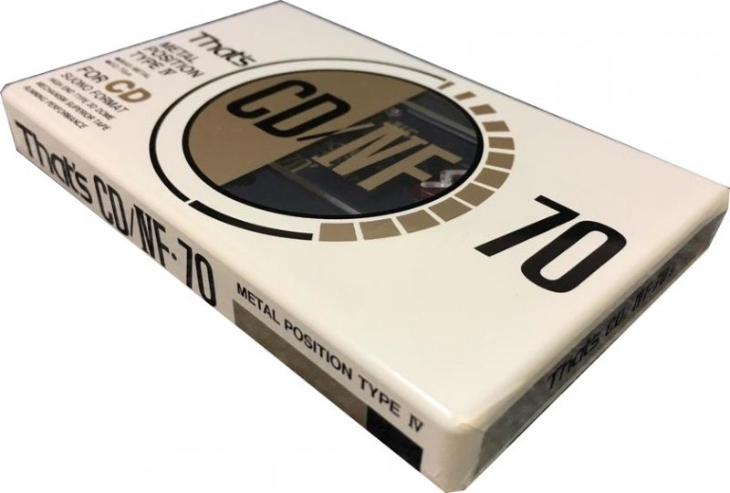 Compact Cassette Thats CD-IVF 70 Type IV Metal 1991 Japan