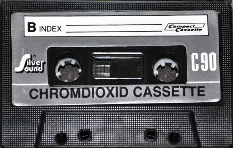 Compact Cassette Silver Sound 90 "Multibrand" Type II Chrome 1979 Europe