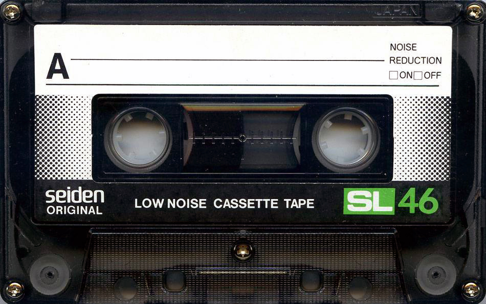 Compact Cassette Seiden SL 46 Type I Normal 1983 Japan