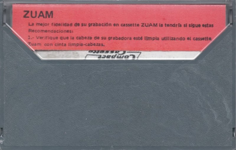 Compact Cassette Zuam 80 Type I Normal 1975 Mexico