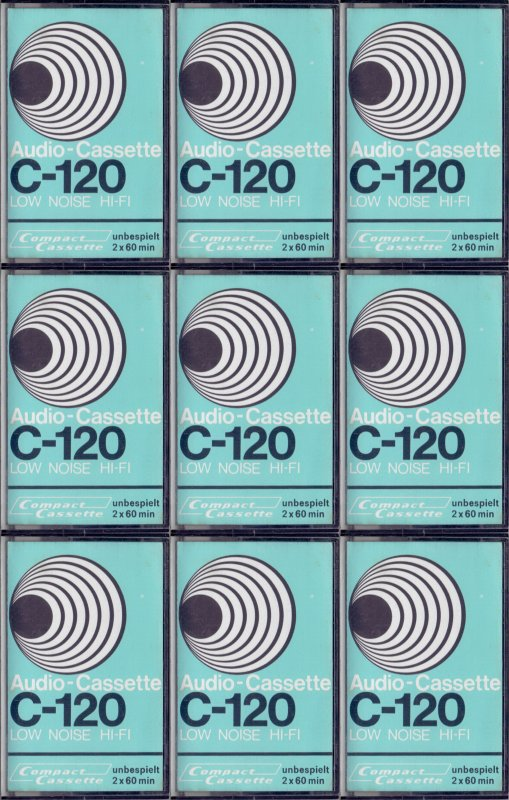 Compact Cassette No Name 120 Type I Normal Hong Kong