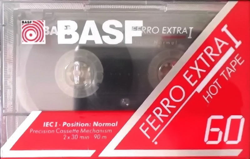 Compact Cassette BASF Ferro Extra I 60 Type I Normal 1991 Brazil