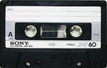 Compact Cassette Sony JHF 60 Type II Chrome 1979 Japan