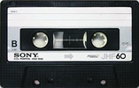 Compact Cassette Sony JHF 60 Type II Chrome 1979 Japan