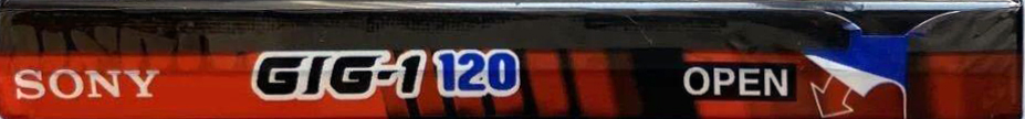 Compact Cassette Sony GIG-1 120 "C-120GIG1A" Type I Normal 1996 Japan
