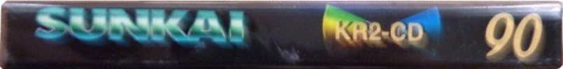 Compact Cassette Sunkai KR2-CD 90 Type II Chrome 1991 Europe