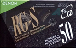 Compact Cassette Denon RG-S 50 Type I Normal 1990 Japan