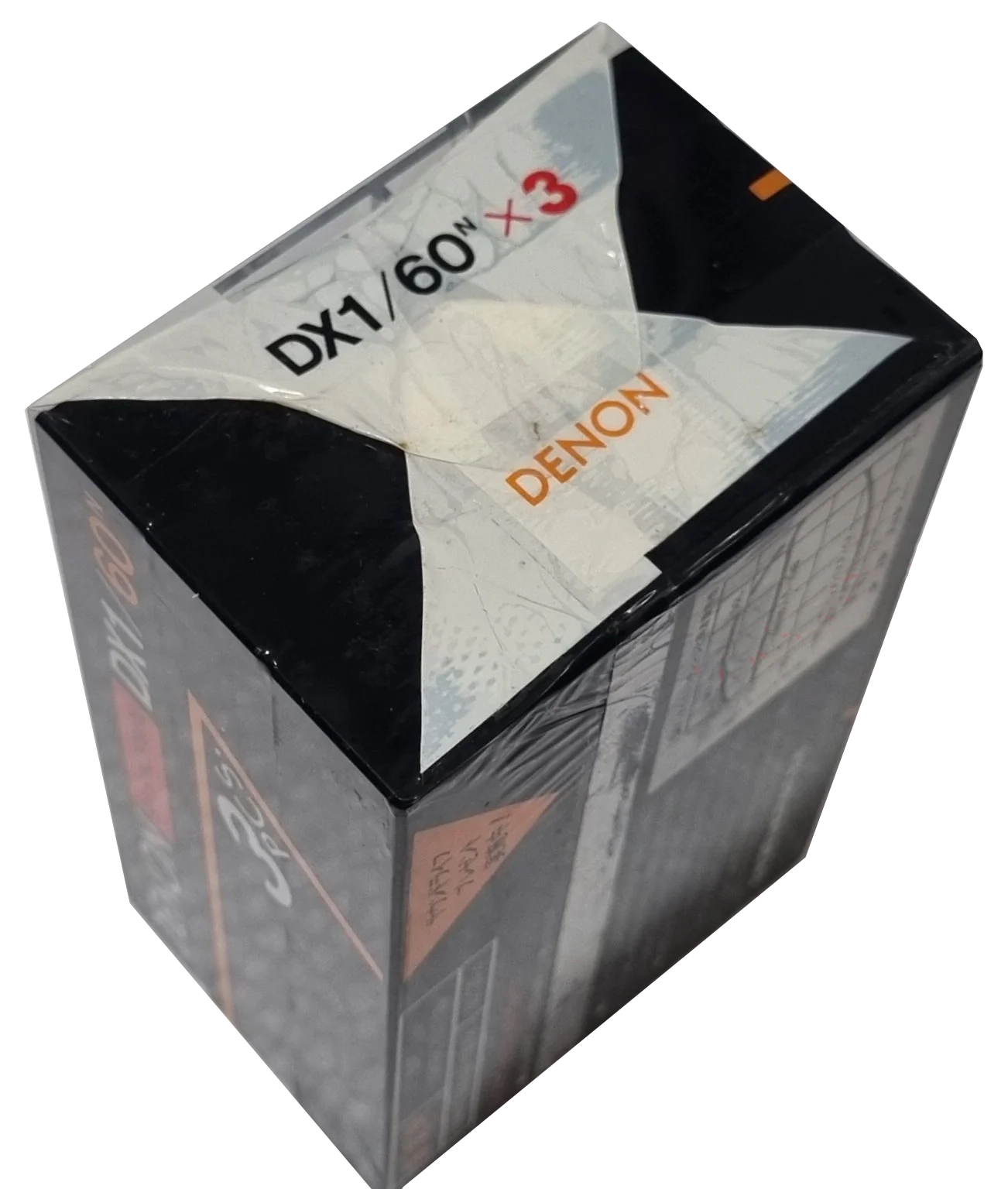 3 pack Denon DX1 60 Type I Normal 1981 Japan