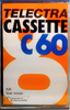 Compact Cassette Telectra 60 Type I Normal Germany