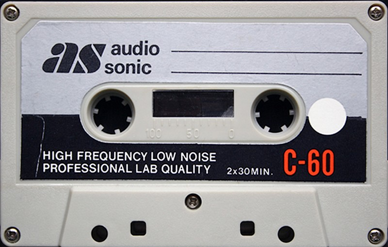 Compact Cassette Audio Sonic 60 Type I Normal Netherlands