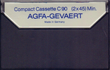 Compact Cassette AGFA 90 Type I Normal 1972 Germany