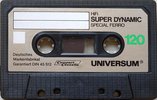 Compact Cassette Universum Super Dynamic 120 Type I Normal 1979 Europe