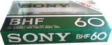 Compact Cassette Sony BHF 60 Type I Normal 1982 USA