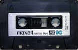 Compact Cassette Maxell MX 90 Type IV Metal 1978 Japan