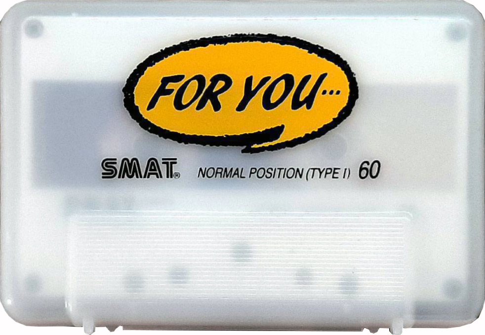 Compact Cassette Smat For you 60 Type I Normal 1988 South Korea