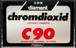 Compact Cassette Diamant (ABM) 90 Type II Chrome Europe