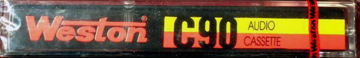 Compact Cassette Weston 90 "Black" Type I Normal India