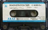 Compact Cassette Akai 30 "SD-DJ T-6026" Demonstration Tape 1979 Japan