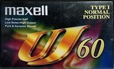 Compact Cassette Maxell UJ 60 "UJ-60" Type I Normal 2000 Japan