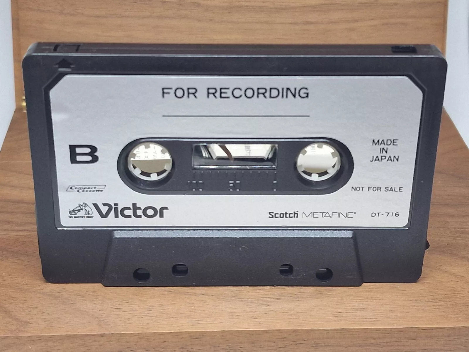 Promo Scotch Metafine "T-300002 DT-716" Demonstration Tape Japan