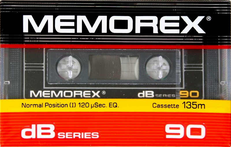 Compact Cassette Memorex dB 90 Type I Normal 1985 Europe