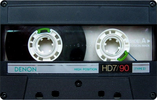 Compact Cassette Denon HD7 90 Type II Chrome 1987 Europe, USA