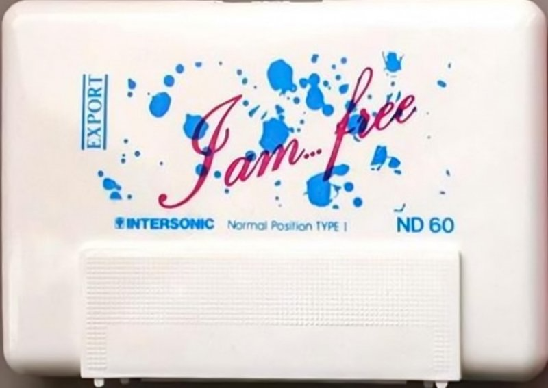 Compact Cassette Intersonic 60 "I Am...Free" Type I Normal Greece
