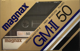 Compact Cassette Magnax GM-II 50 "Grand Master II" Type II Chrome 1982 Japan