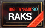 Compact Cassette RAKS High Dynamic 90 Type I Normal 1977 Europe